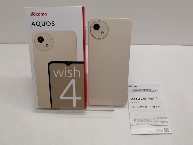 新品未使用】SHARP AQUOS wish4 ホワイト4GB/64GB