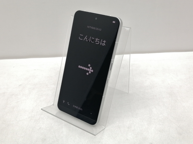 【中古】NOTHING 楽天モバイル 【SIMフリー】 Nothing Phone (3) ホワイト 12GB 256GB【仙台イービーンズ】保証期間１ヶ月【ランクA】_1