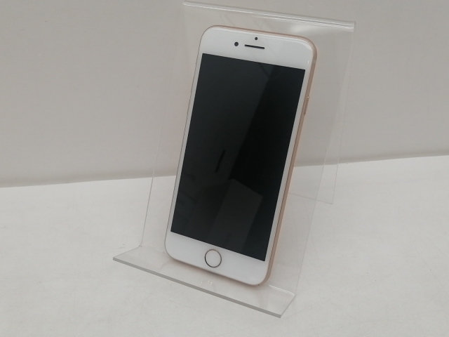 【中古】Apple docomo 【SIMロック解除済み】 iPhone 8 64GB ゴールド MQ7A2J/A【仙台イービーンズ】保証期間１ヶ月【ランクB】