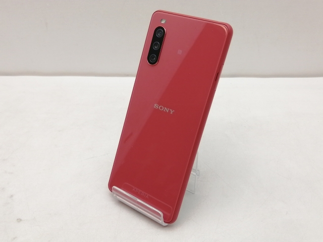 【中古】SONY ymobile 【SIMロック解除済み】 Xperia 10 III ピンク 6GB 128GB A102SO【仙台イービーンズ】保証期間１ヶ月【ランクC】