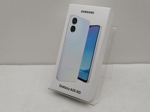 【未使用】SAMSUNG 楽天モバイル 【SIMフリー】 Galaxy A25 5G ライトブルー 4GB 64GB【仙台イービーンズ】保証期間３ヶ月