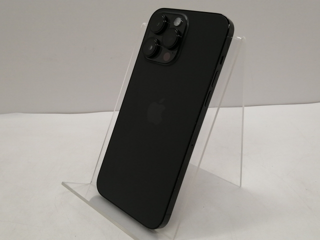 【中古】Apple au 【SIMフリー】 iPhone 14 Pro Max 128GB スペースブラック MQ963J/A【大須アメ横】保証期間１ヶ月【ランクB】の通販は