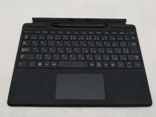 【中古】Microsoft スリムペン2付き Surface Pro Signature キーボード 日本語 8X6-00019 (Pro8/X用) ブラック【仙台イービーンズ】保証期間１週間
