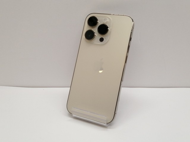 【中古】Apple 国内版 【SIMフリー】 iPhone 14 Pro 256GB ゴールド MQ173J/A【仙台イービーンズ】保証期間１ヶ月【ランクA】