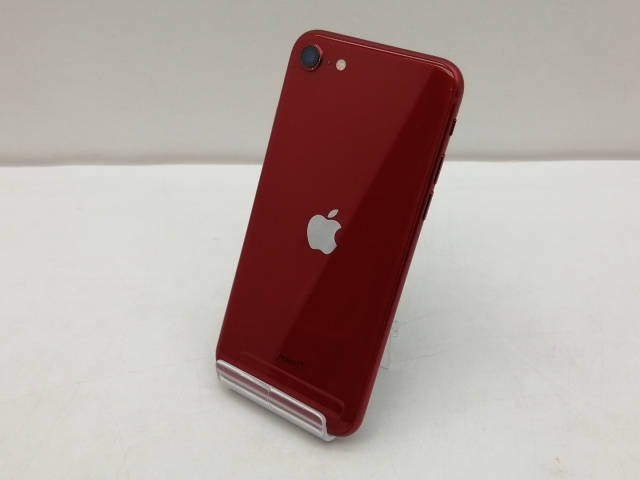 【中古】Apple SoftBank 【SIMフリー】 iPhone SE（第3世代） 64GB (PRODUCT)RED MMYE3J/A【仙台イービーンズ】保証期間１ヶ月【ランクC】