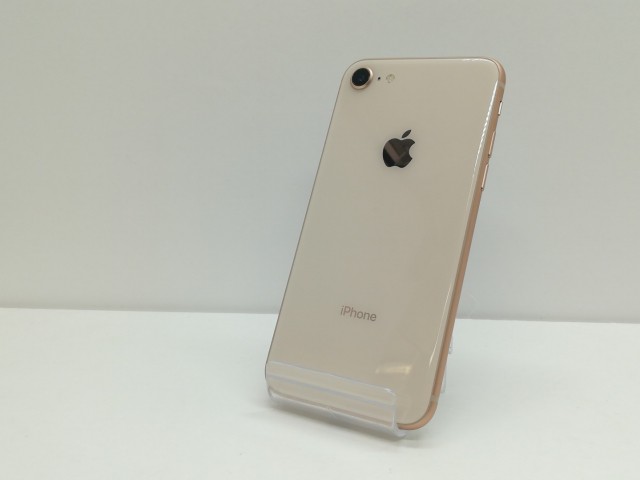 【中古】Apple SoftBank 【SIMロック解除済み】 iPhone 8 64GB ゴールド MQ7A2J/A【仙台イービーンズ】保証期間１ヶ月【ランクA】