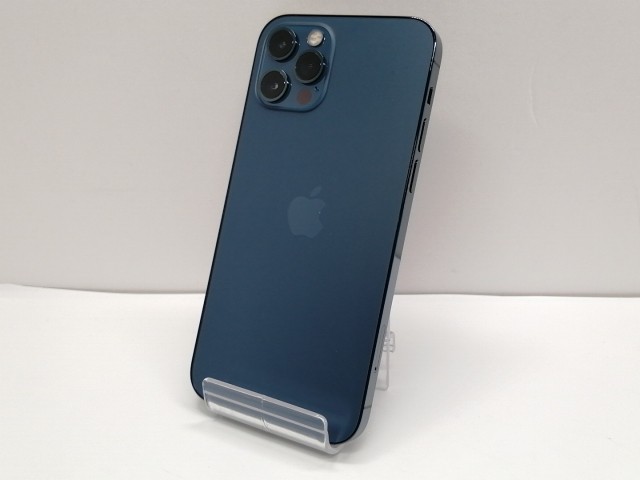 【中古】Apple iPhone 12 Pro 512GB パシフィックブルー （国内版SIMロックフリー） MGMJ3J/A【仙台イービーンズ】保証期間１ヶ月【ラン