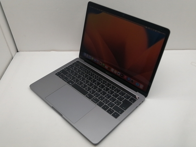 【中古】Apple MacBook Pro 13インチ Corei5:3.1GHz Touch Bar搭載 512GB スペースグレイ MPXW2J/A (Mid 2017)【仙台イービーンズ】保証期間１ヶ月【ランクC】 29,887円