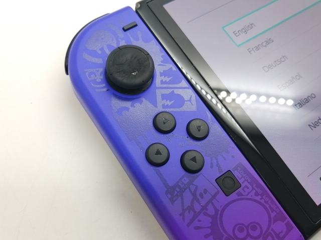 中古】Nintendo Switch 本体 (有機ELモデル) HEG-S-KCAAA スプラ