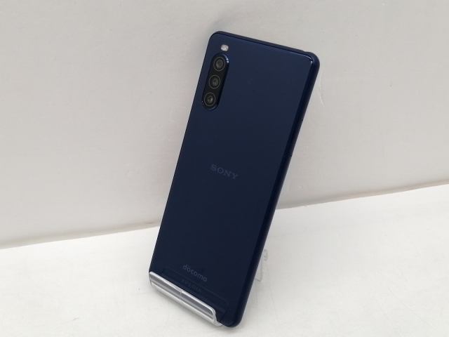 【中古】SONY docomo 【SIMロック解除済み】 Xperia 10 II ブルー 4GB 64GB SO-41A【川越クレアモール】保証期間１ヶ月【ランクC】