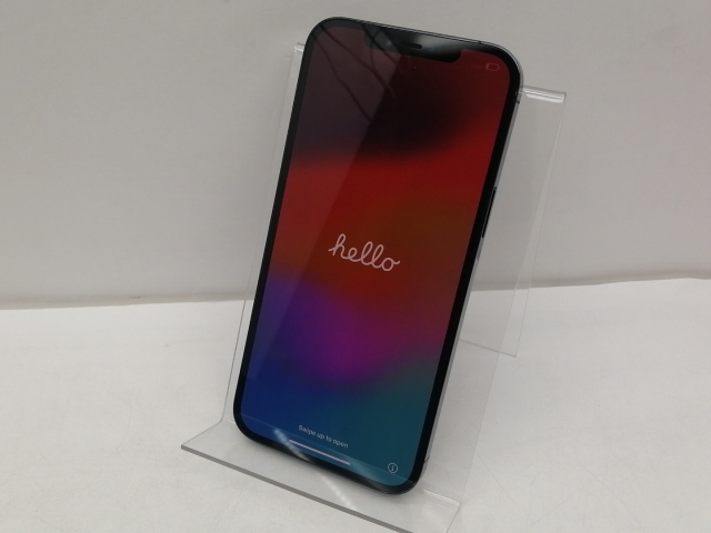 【中古】Apple 国内版 【SIMフリー】 iPhone 12 Pro Max 256GB パシフィックブルー MGD23J/A【仙台イービーンズ】保証期間１ヶ月【ランクA】