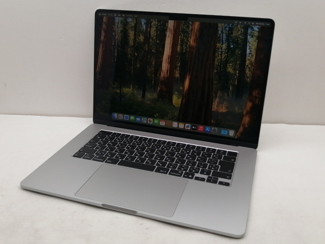 【中古】Apple MacBook Air 15インチ (M4,2025) M4(CPU:10C/GPU:10C) 24GB/512GB シルバー MC6J4J/A【仙台イービーンズ】保証期間１ヶ月【ランクA】