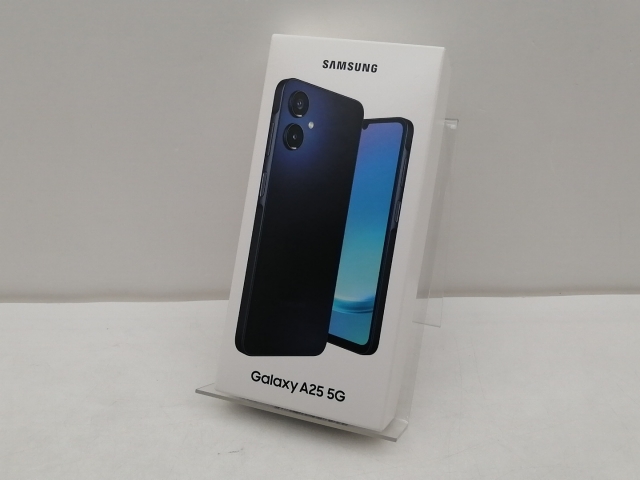 【未使用】SAMSUNG 楽天モバイル 【SIMフリー】 Galaxy A25 5G ブラック 4GB 64GB【仙台イービーンズ】保証期間３ヶ月