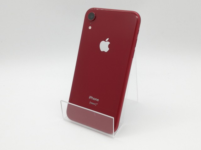 【中古】Apple docomo 【SIMロック解除済み】 iPhone XR 64GB (PRODUCT)RED MT062J/A【仙台イービーンズ】保証期間１ヶ月【ランクC】