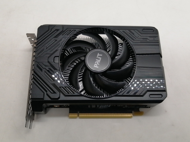 【中古】Palit NE64060019P1-1070F (GeForce RTX 4060 StormX 8GB) RTX4060/8GB(GDDR6)【仙台イービーンズ】保証期間１週間