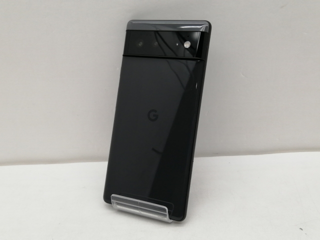 中古】Google 国内版 【SIMフリー】 Pixel 6 ストーミーブラック 8GB 