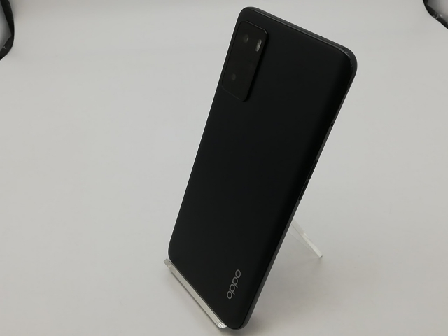 【中古】Oppo 国内版 【SIMフリー】 OPPO A55s 5G ブラック 4GB 64GB CPH2309【鹿児島中町】保証期間１ヶ月【ランクA】
