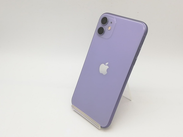 Apple iPhone 11 パープル 64 挙げる GB au simロック解除済み