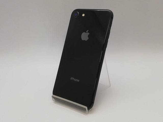 【中古】Apple docomo 【SIMロック解除済み】 iPhone 8 64GB スペースグレイ MQ782J/A【大阪堂島】保証期間１ヶ月【ランクC】
