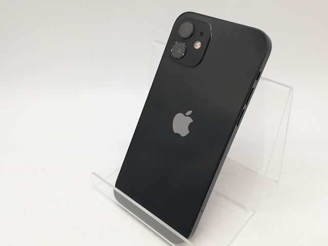 【中古】【赤ロム保証あり】Apple ymobile 【SIMロック解除済み】 iPhone 12 64GB ブラック MGHN3J/A【鹿児島中町】保証期間１ヶ月【ラン