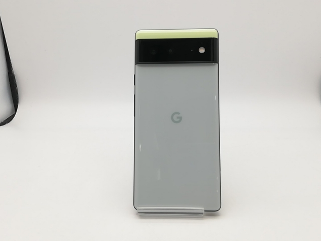 【中古】Google au 【SIMフリー】 Pixel 6 ソータシーフォーム 8GB 128GB GR1YH【鹿児島中町】保証期間１ヶ月【ランクA】