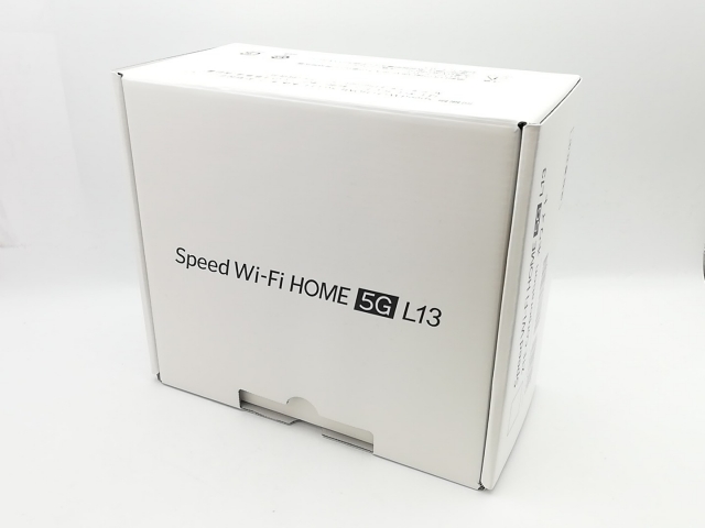 【未使用】ZTE au Speed Wi-Fi HOME 5G L13 ZTR02【熊本】保証期間３ヶ月_2