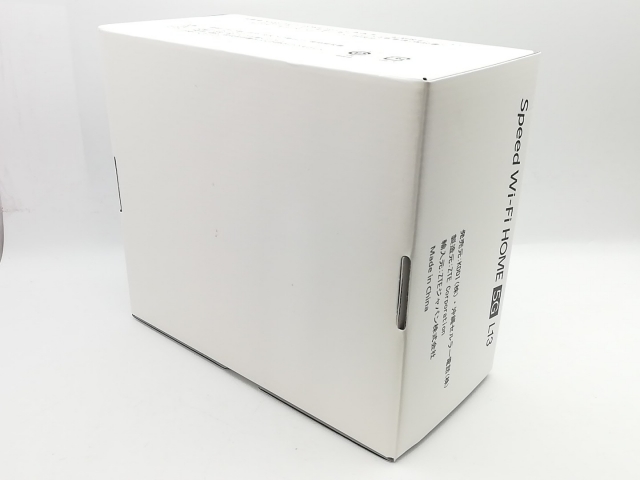【未使用】ZTE au Speed Wi-Fi HOME 5G L13 ZTR02【熊本】保証期間３ヶ月_3