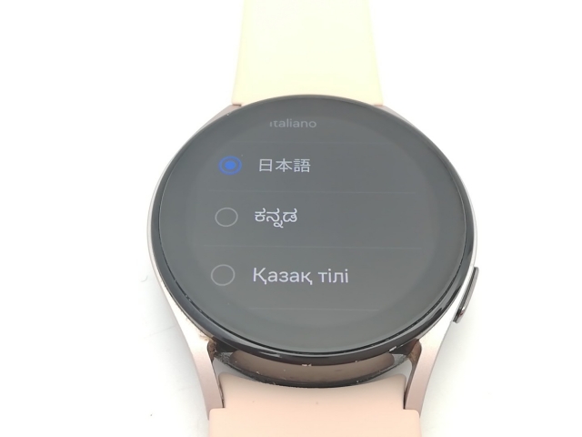 【中古】SAMSUNG Galaxy Watch5 40mm Wi-Fi/Bluetoothモデル SM-R900NZDAXJP ピンクゴールド【熊本】保証期間１ヶ月【ランクB】