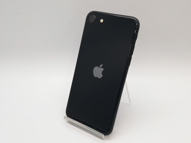 【中古】Apple SoftBank 【SIMフリー】 iPhone SE（第3世代） 128GB ミッドナイト MMYF3J/A【鹿児島中町】保証期間１ヶ月【ランクB】