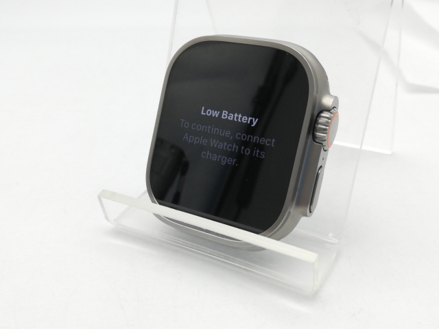 【中古】Apple Apple Watch Ultra 49mm Cellular チタニウムケース (バンド無し)【鹿児島中町】保証期間１ヶ月【ランクA】