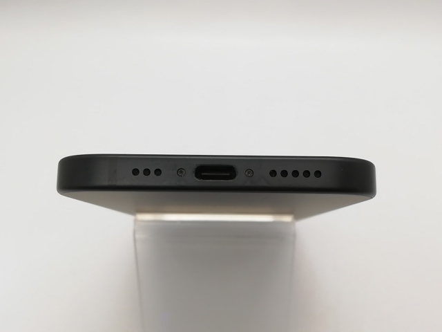 【中古】Apple docomo 【SIMフリー】 iPhone 15 128GB ブラック MTMH3J/A【鹿児島中町】保証期間１ヶ月【ランクB】