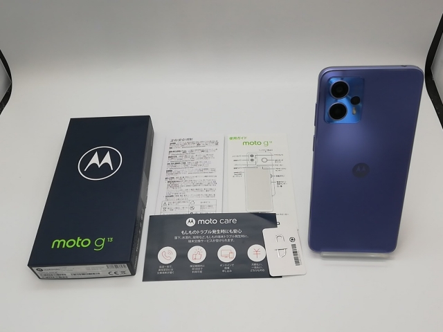 【中古】MOTOROLA 国内版 【SIMフリー】 moto g13 ラベンダーブルー 4GB 128GB PAWW0019JP【鹿児島中町】保証期間１ヶ月【ランクB】_9