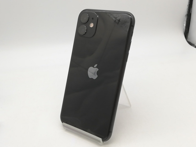 【中古】Apple SoftBank 【SIM鍵を掛ける取り消す済み】 iPhone 11 64GB 黒いこと MWLT2J/A【鹿児島中町】言いはなつ継続期間１ヶ月【位置づけるC】