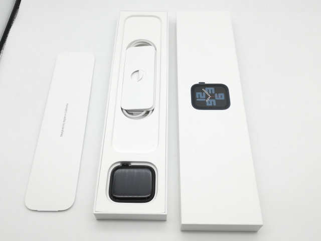 【中古】Apple Apple Watch SE2 44mm GPS ミッドナイトアルミニウムケース (バンド無し)【鹿児島中町】保証期間１ヶ月【ランクB】