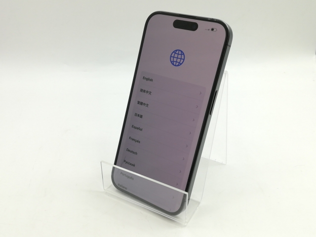 中古】【赤ロム保証あり】Apple au 【SIMフリー】 iPhone 15 Pro 256GB