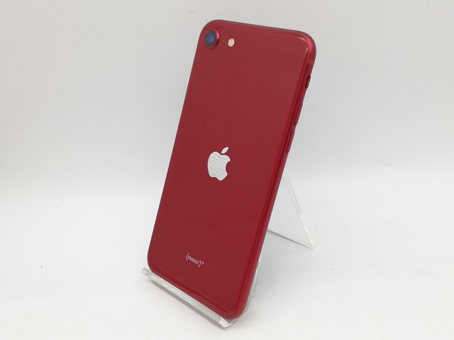 【中古】Apple 国内版 【SIMフリー】 iPhone SE（第3世代） 64GB (PRODUCT)RED MMYE3J/A【鹿児島中町】保証期間１ヶ月【ランクB】