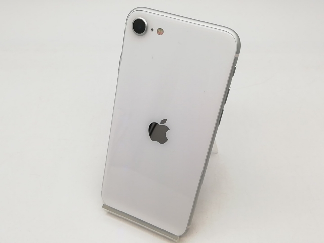 【中古】Apple au 【SIMロック解除済み】 iPhone SE（第2世代） 64GB ホワイト MX9T2J/A【鹿児島中町】保証期間１ヶ月【ランクC】