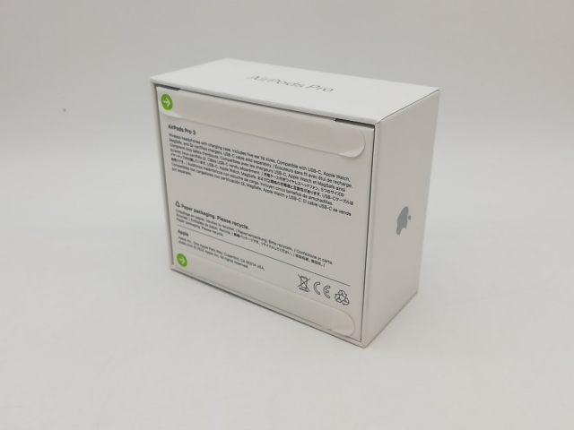 未使用】Apple AirPods Pro 3 MFHP4J/A【なんば】保証期間1ヶ月