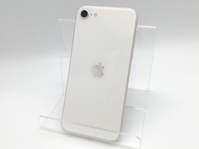 【中古】Apple SoftBank 【SIMフリー】 iPhone SE（第3世代） 128GB スターライト MMYG3J/A【鹿児島中町】保証期間１ヶ月【ランクA】