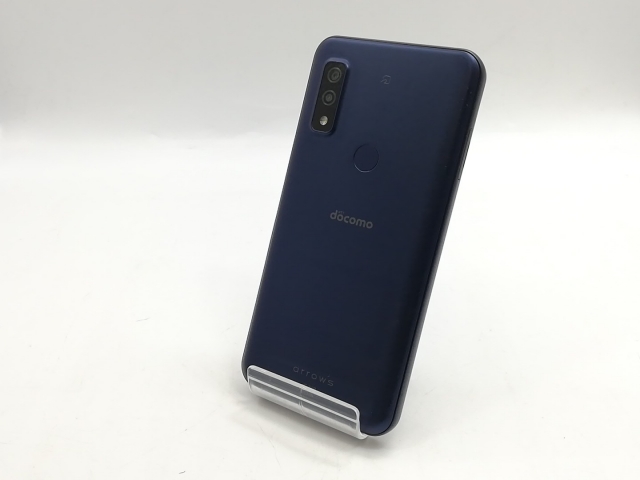 【中古】Fujitsu docomo 【SIMフリー】 arrows We ネイビー 4GB 64GB F-51B【大阪本店】保証期間１ヶ月【ランクB】