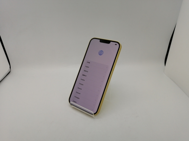 【中古】Apple 国内版 【SIMフリー】 iPhone 14 Plus 128GB イエロー MR603J/A【広島本通】保証期間１ヶ月【ランクB】_1