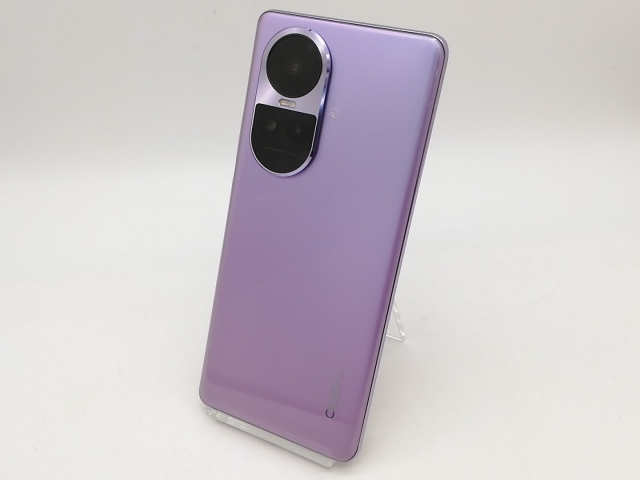 【中古】Oppo SoftBank 【SIM無償性】 OPPO Reno10 Pro 5G グロッシーパープル 8GB 256GB A302OP【鹿児島中町】言いはなつ継続期間１ヶ月【位置づけるB】