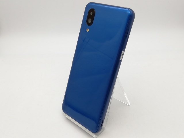 【中古】SHARP SoftBank 【SIMフリー】 シンプルスマホ6 インディゴブルー 4GB 64GB A201SH【鹿児島中町】保証期間１ヶ月【ランクB】
