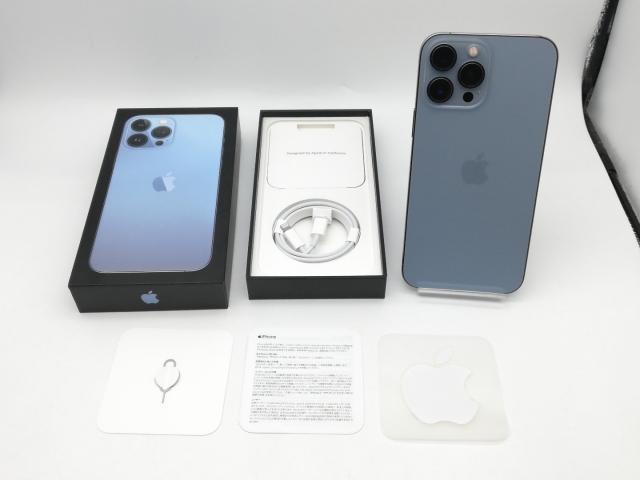 中古】Apple 国内版 【SIMフリー】 iPhone 13 Pro Max 512GB シエラ