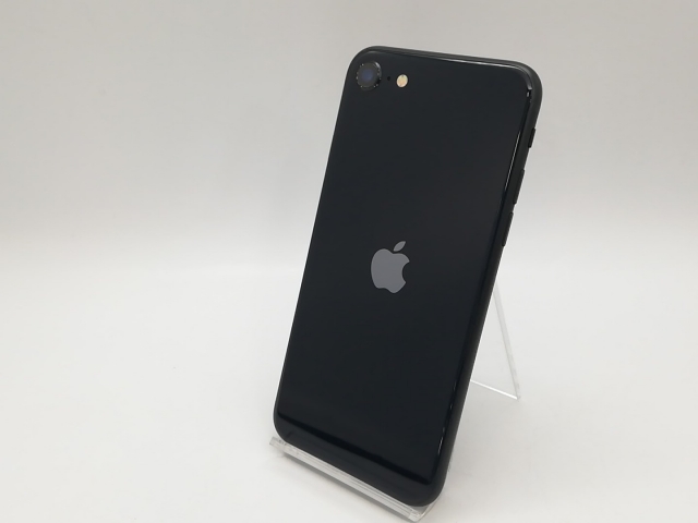 【中古】Apple SoftBank 【SIMフリー】 iPhone SE(第3世代) 64GB ミッドナイト MMYC3J/A【鹿児島中町】保証期間1ヶ月【ランクC】