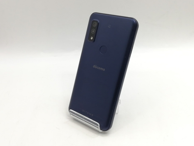 【中古】Fujitsu docomo 【SIMフリー】 arrows We ネイビー 4GB 64GB F-51B【福岡筑紫】保証期間１ヶ月【ランクB】