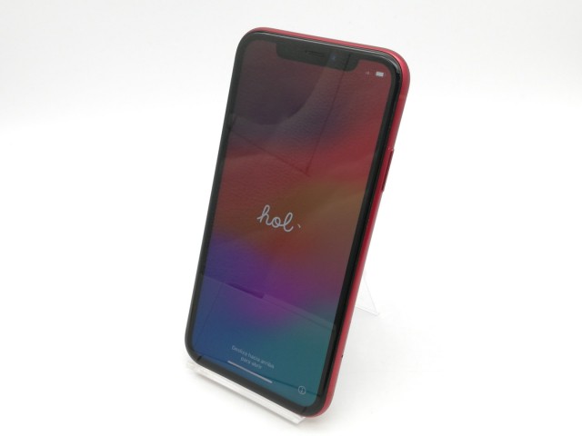 【中古】Apple au 【SIMロック解除済み】 iPhone XR 64GB (PRODUCT)RED MT062J/A【鹿児島中町】保証期間１ヶ月【ランクC】