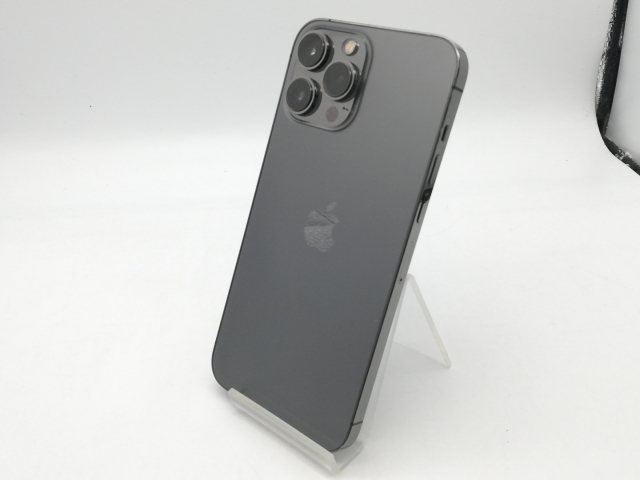 【中古】Apple docomo 【SIMフリー】 iPhone 13 Pro Max 128GB グラファイト MLJ43J/A【熊本】保証期間１ヶ月【ランクC】