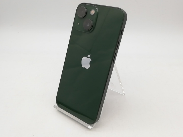【中古】Apple 国内版 【SIMフリー】 iPhone 13 mini 256GB グリーン MNFD3J/A【鹿児島中町】保証期間１ヶ月【ランクC】