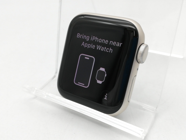 【中古】Apple Apple Watch SE2 40mm GPS スターライトアルミニウムケース/スターライトスポーツバンド(S/M) MR9U3J/A【鹿児島中町】保証期間１ヶ月【ランクB】